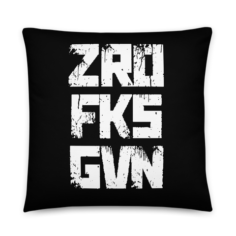 ZRO FKS GVN pillow