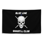 Blue Line Barbell Club Flag