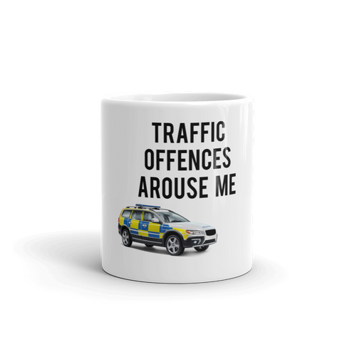Traffic Offences Arouse Me Mug